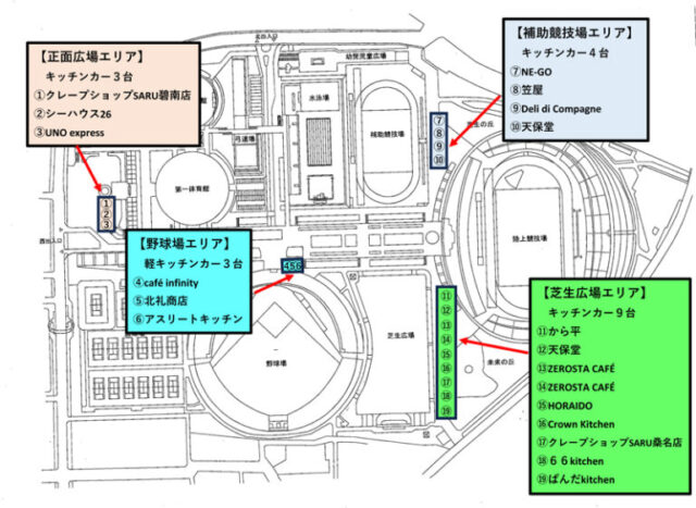 長良川花火大会　2024 屋台　チケットなし　場所　どこ　何時から